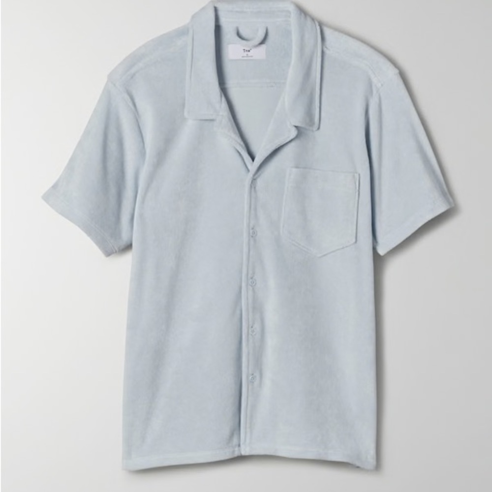 Aritzia tna Terry Artega Button Up